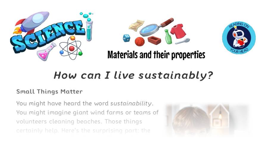 How can I live sustainably