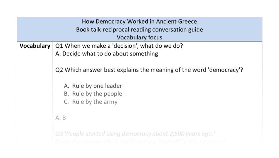 Reciprocal-vocab-How Democracy Worked in Ancient Greece