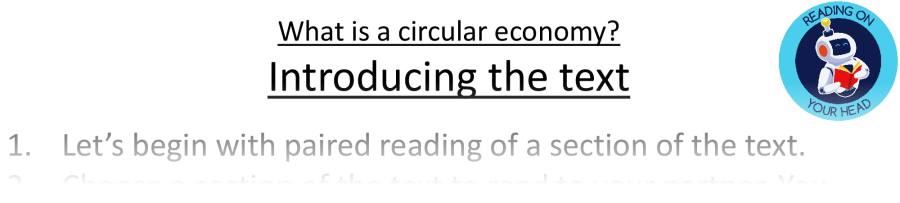Teaching slides VRSIPE - What is a circular economy