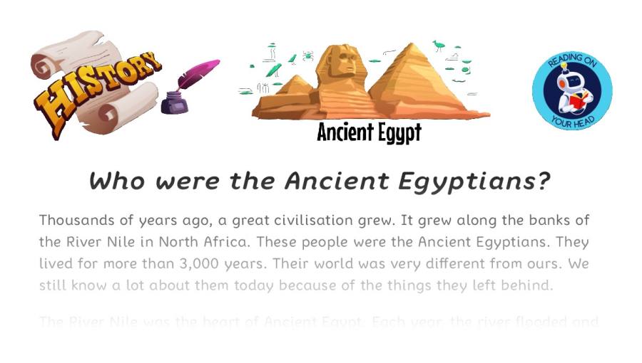 Who were the Ancient Egyptians