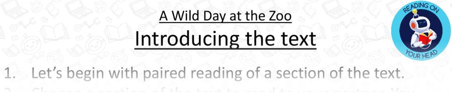 Teaching slides VRSIPE-A Wild Day at the Zoo