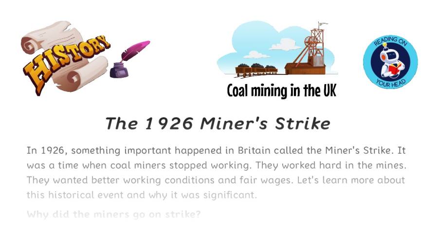 The 1926 Miners Strike-condensed version