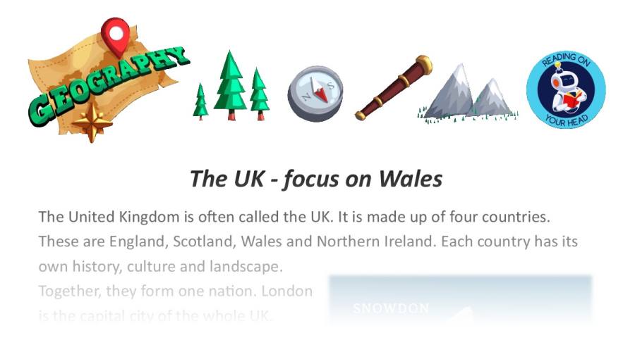 The UK - focus on Wales