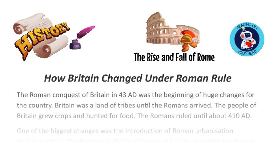 How Britain Changed Under Roman Rule