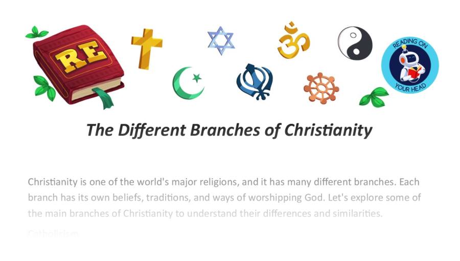 The Different Branches of Christianity