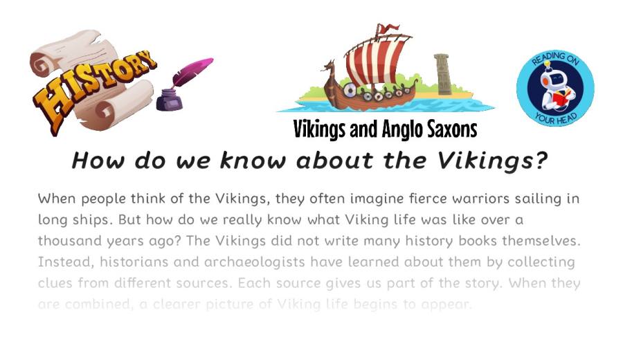 How do we know about the Vikings - condensed version