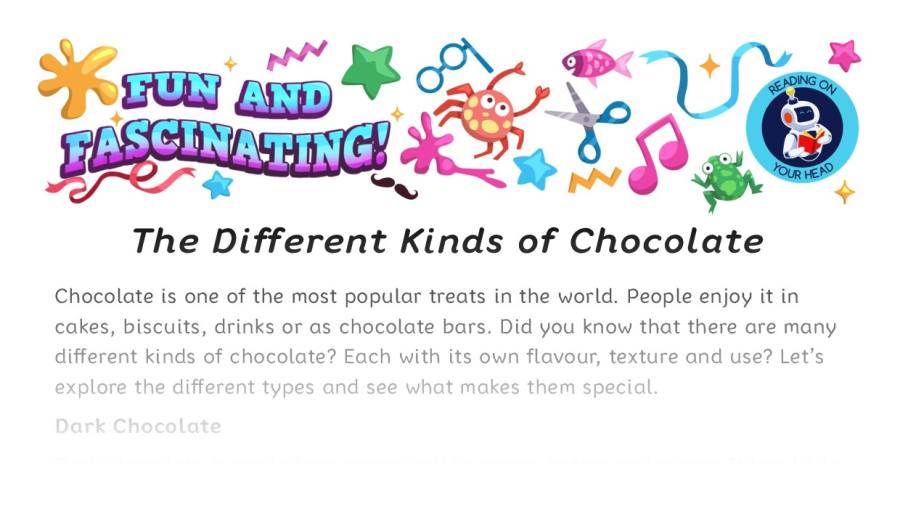 The Different Kinds of Chocolate