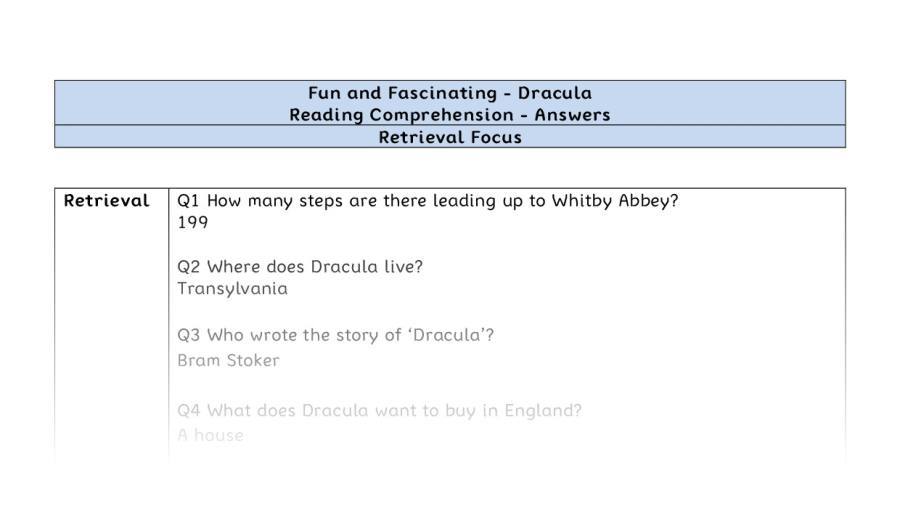 Reading Comprehension-Dracula-retrieval Focus-answers