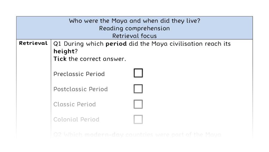 Reading comp-retrieval-Who were the Maya and when did they live