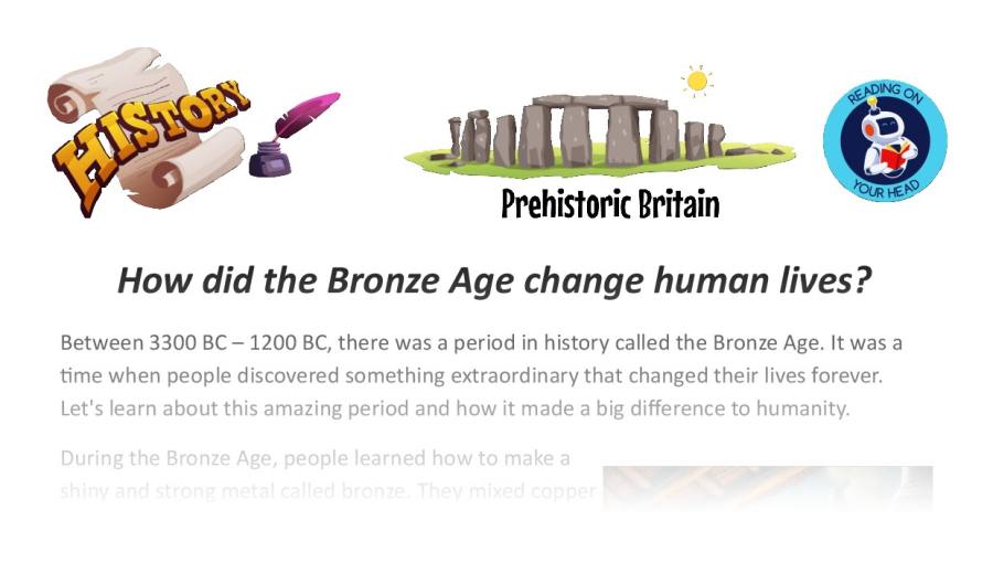 Bronze Age change human lives