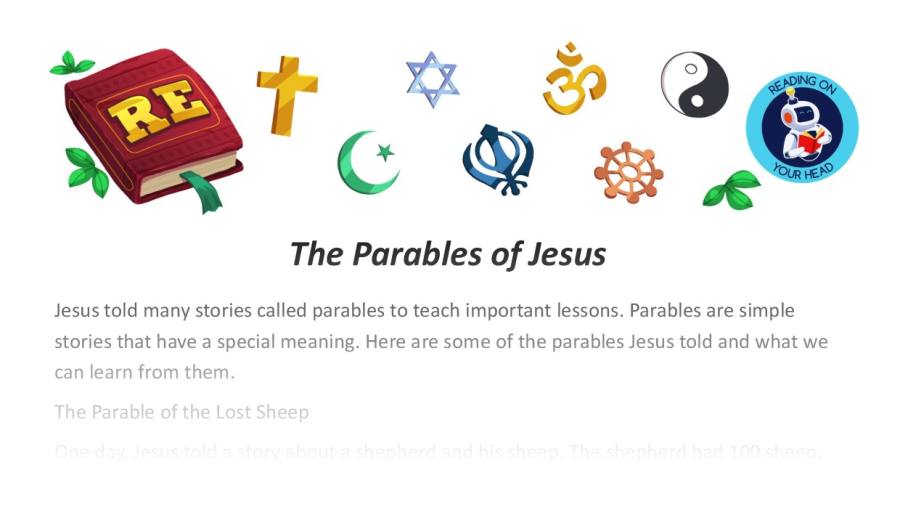The Parables of Jesus