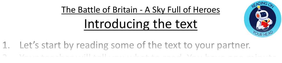 Teaching slides VRSIPE-The Battle of Britain - A Sky Full of Heroes