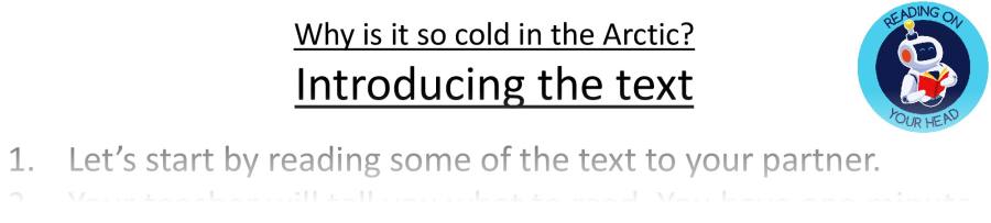 Teaching slides retrieval-Why is it so cold in the Arctic