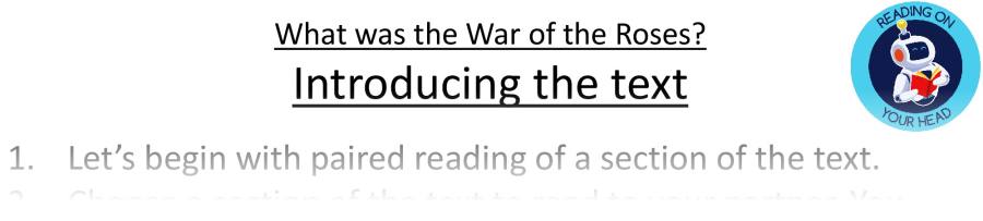 Teaching slides VRSIPE-What was the War of the Roses