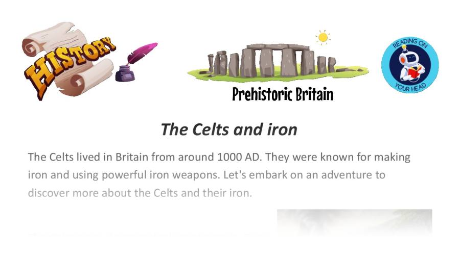 The Celts and iron