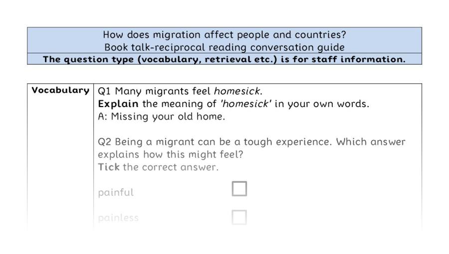 Reciprocal VRSIPE - How does migration affect people and countries