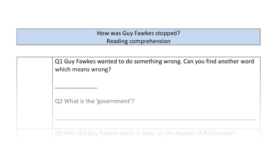 Comp-VRSIPE-How was Guy Fawkes stopped