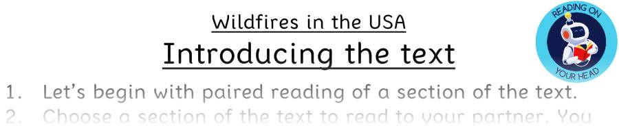 Teaching slides retrieval - Wildfires in the USA
