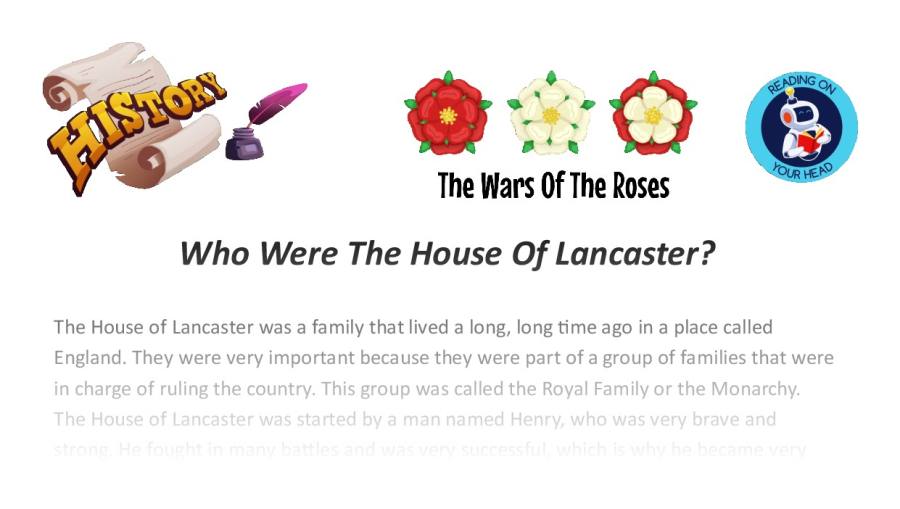 Who were the House Of Lancaster