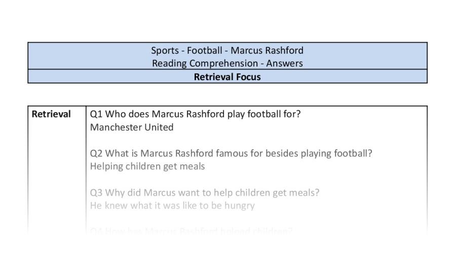 Reading Comprehension-retrieval-Marcus Rashford-answers