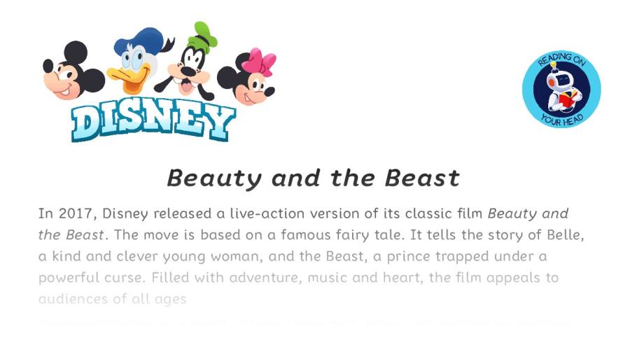 Beauty and the Beast-condensed version
