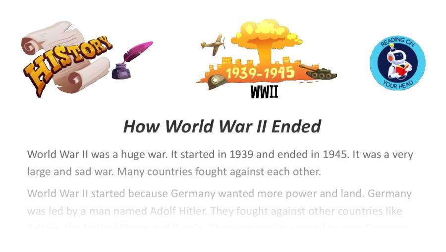 How World War II Ended