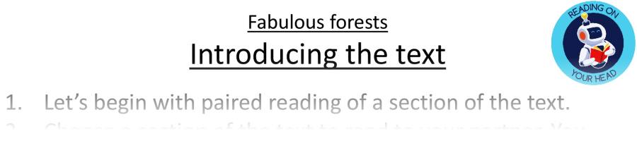 Teaching slides retrieval-Fabulous forests
