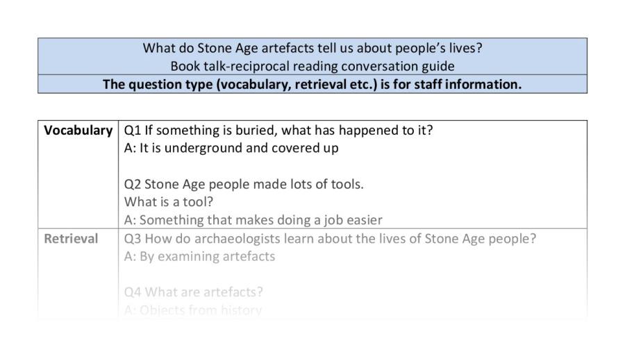 Reciprocal-VRSIPE-Stone age artefacts peoples lives