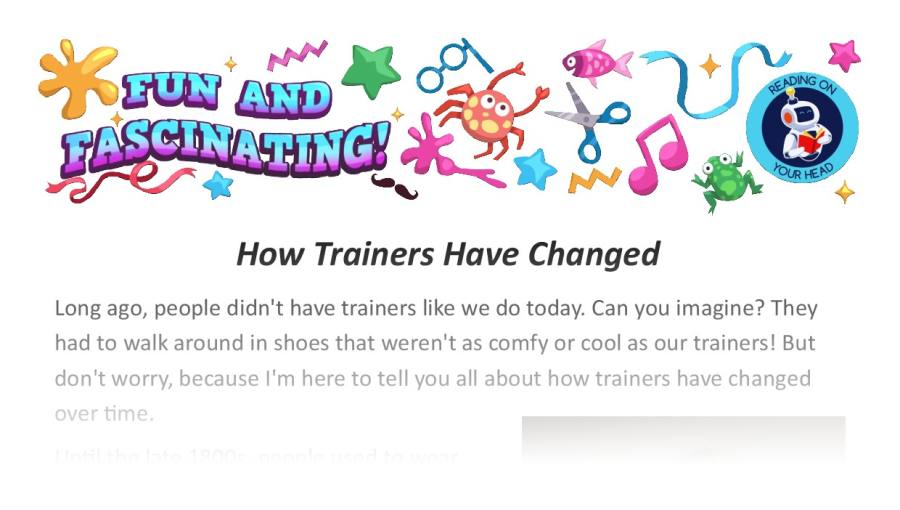 How Trainers Have Changed