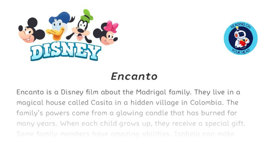 Encanto-condensed version