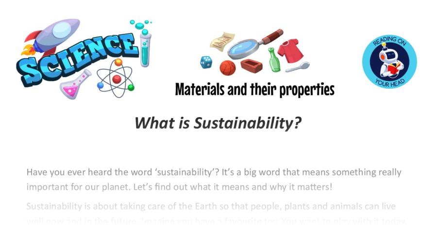 What is Sustainability