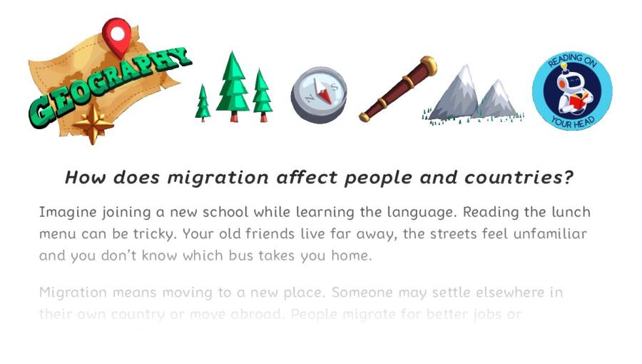 How does migration affect people and countries - condensed