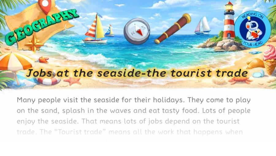 Jobs at the seaside-the tourist trade