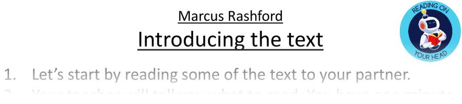 Teaching slides retrieval - Marcus Rashford