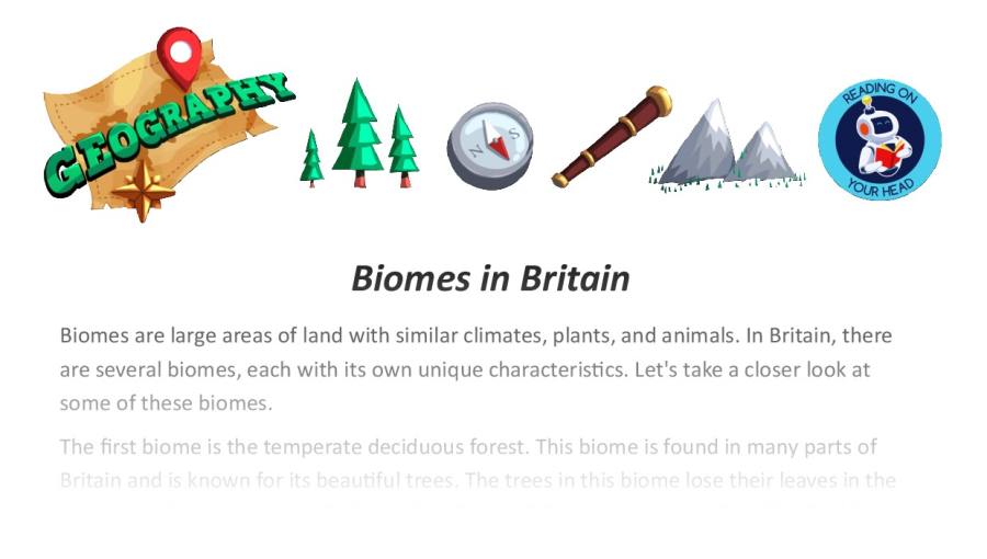 Biomes in Britain