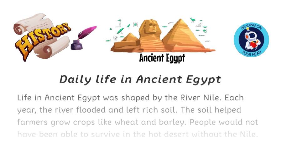 Daily life in Ancient Egypt - condensed version