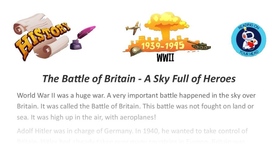 The Battle of Britain - A Sky Full of Heroes
