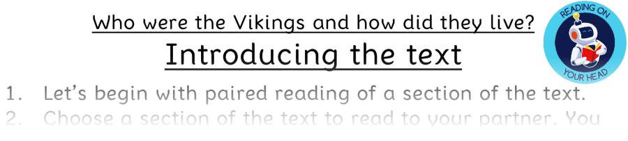 Teaching slides VRSIPE - Who were the Vikings and how did they live