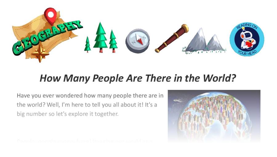How Many People Are There in the world
