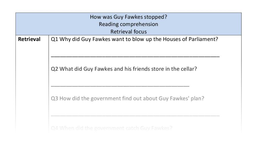 Comp-retrieval-How was Guy Fawkes stopped