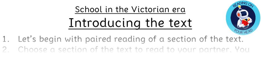 Teaching slides retrieval-School in the Victorian era