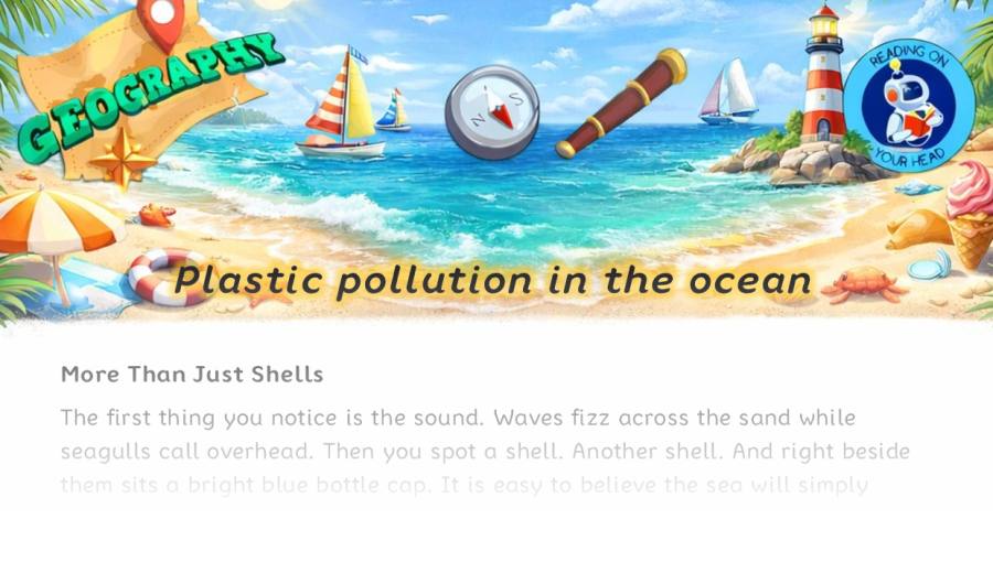 Plastic pollution in the ocean