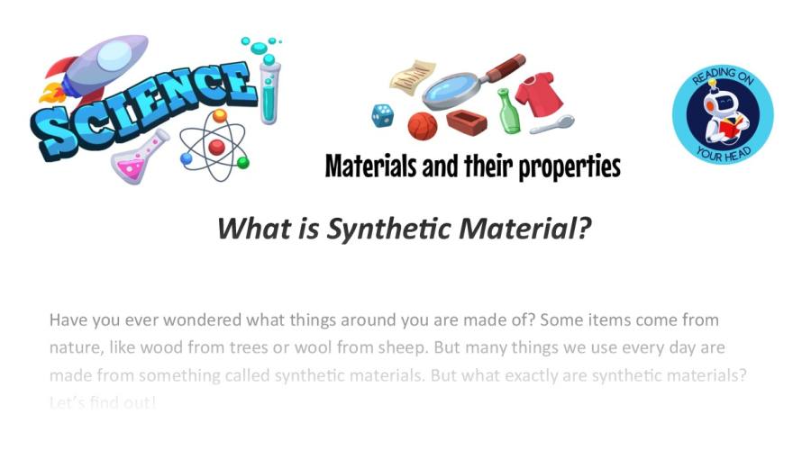 What is Synthetic Material