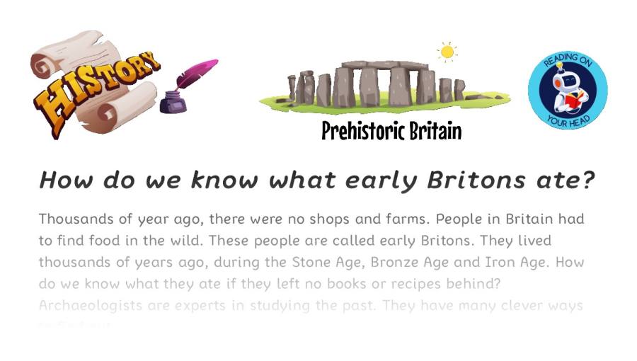 How do we know what early Britons ate