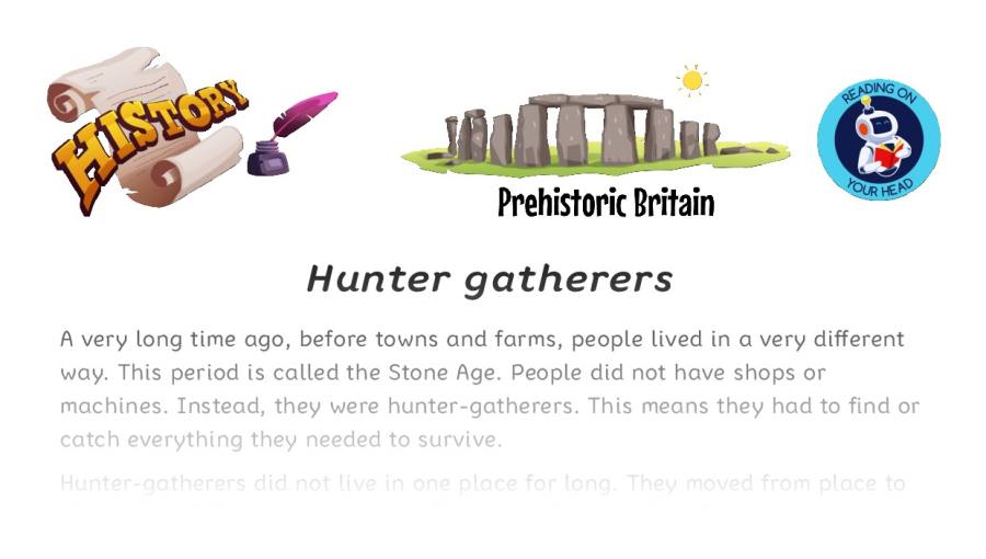 Hunter gatherers