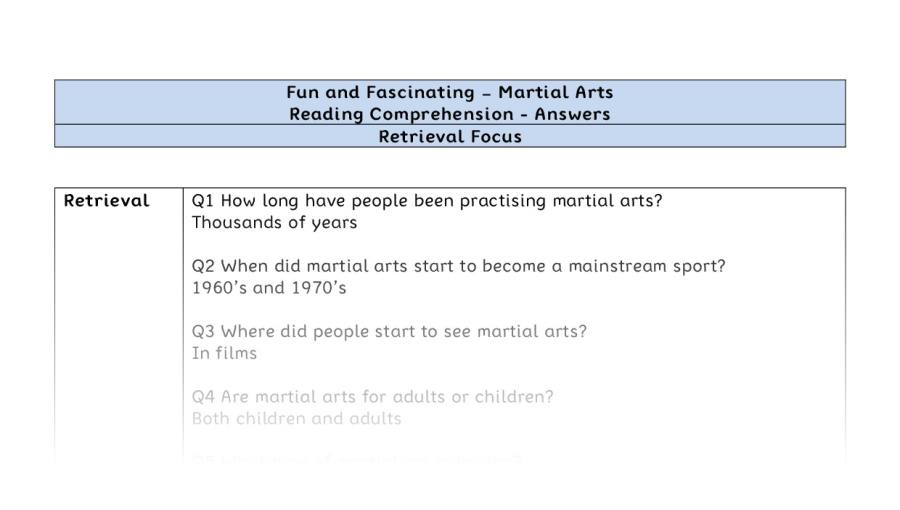 Reading Comprehension-Martial Arts-Retrieval Focus-answers