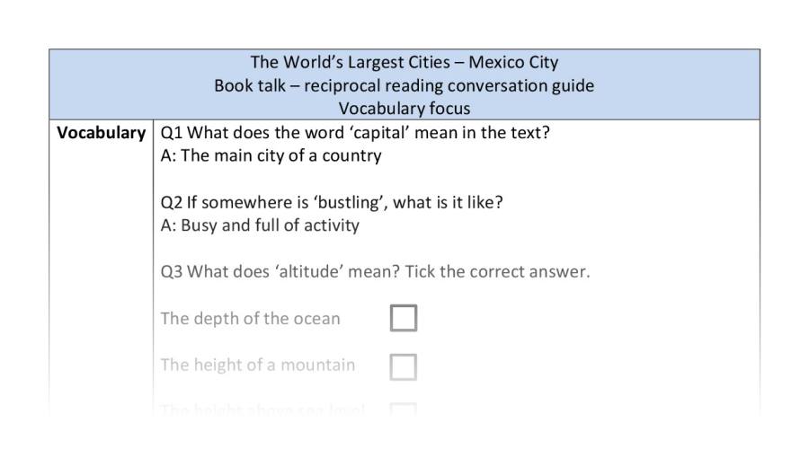 Reciprocal-vocab-Mexico City
