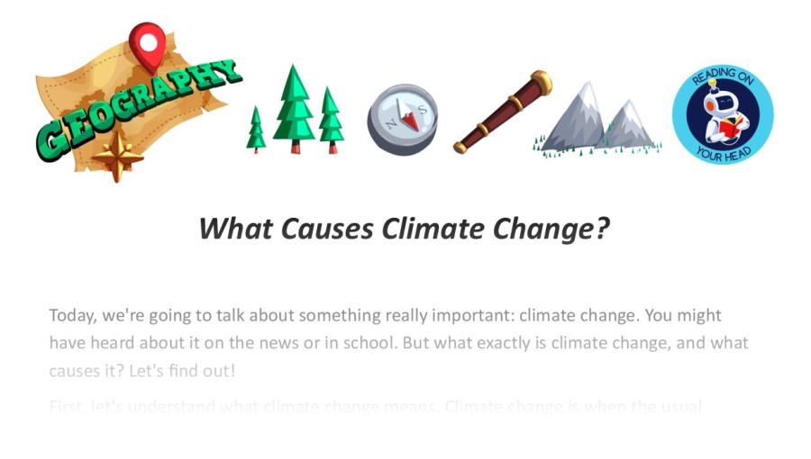 What Causes Climate Change