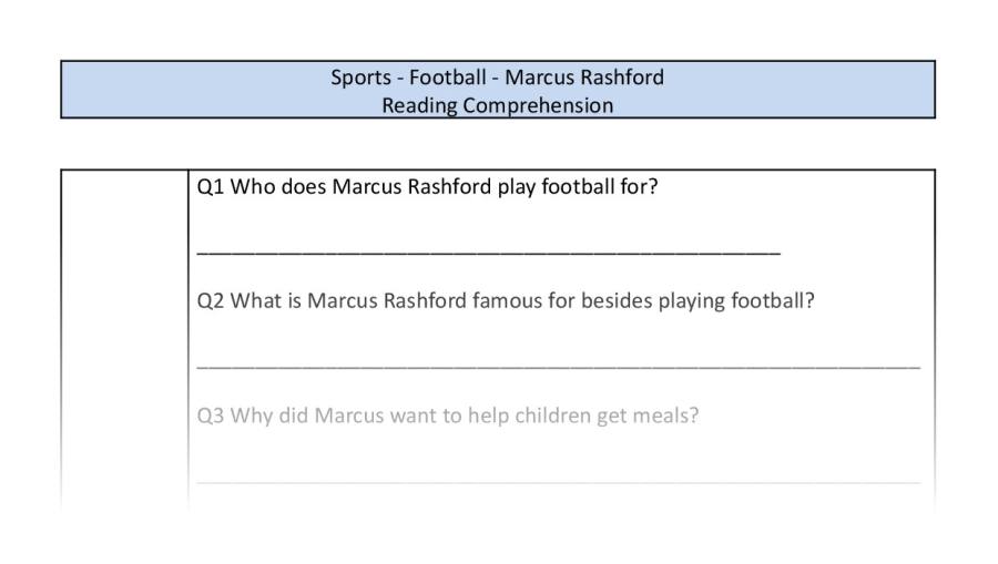 Reading Comprehension-retrieval-Marcus Rashford