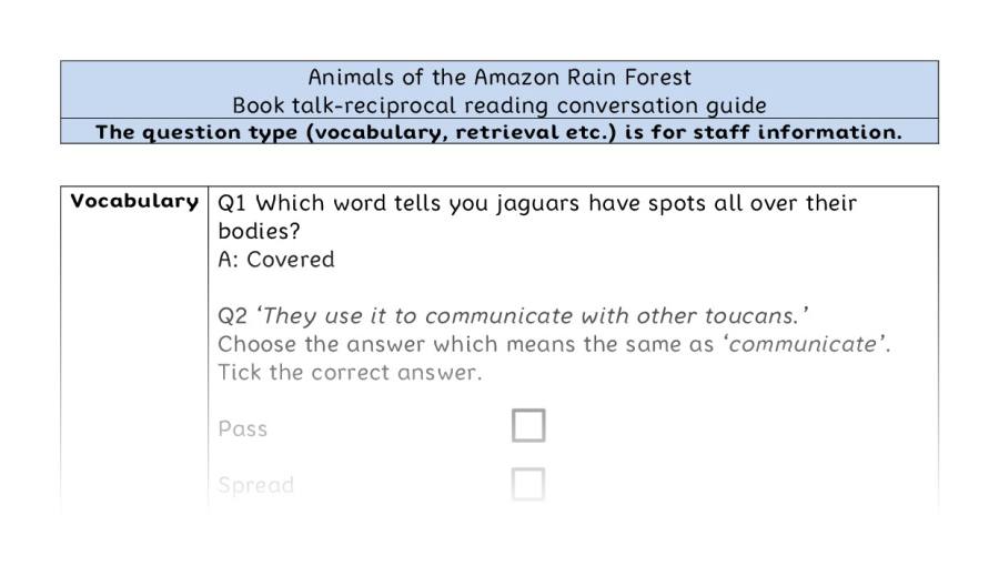Reciprocal -VRSIPE-Animals of the Amazon Rain Forest